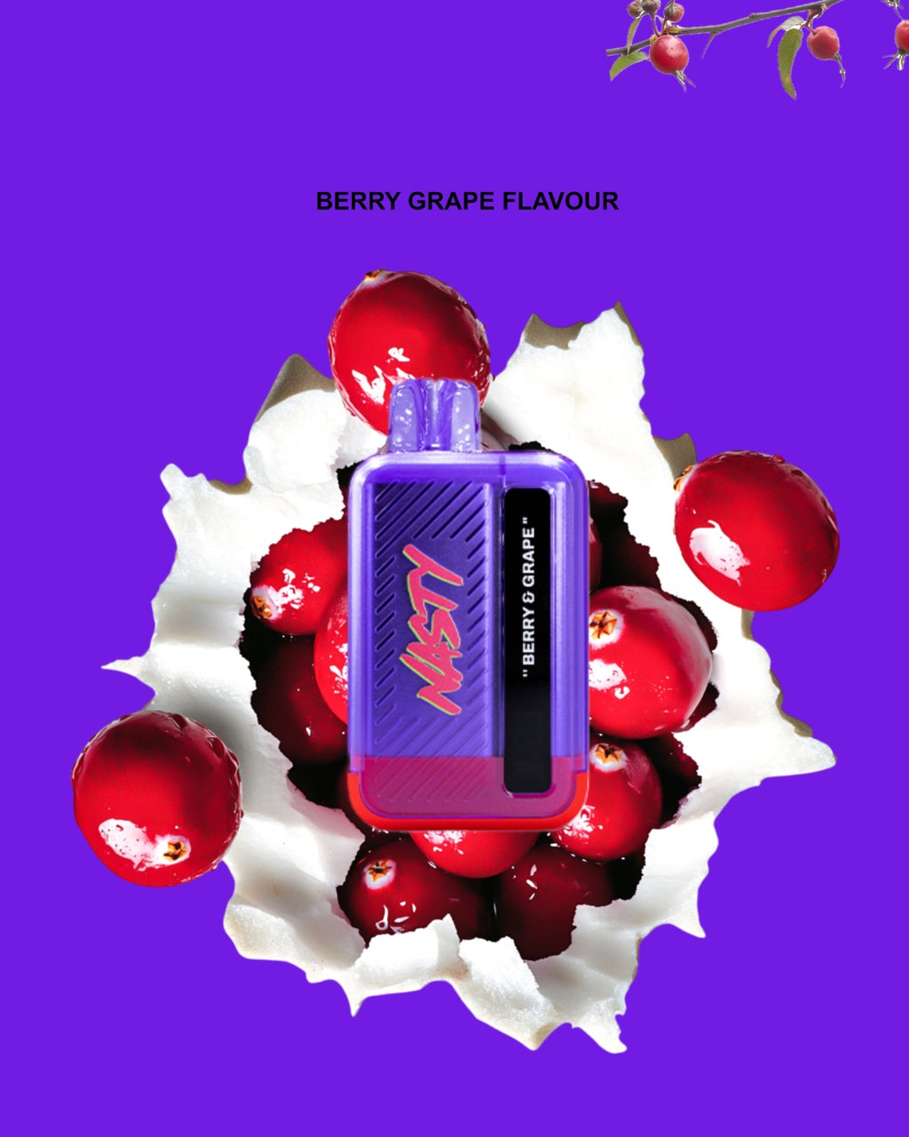 Nasty V - Berry Grape + Complimentary Redbull Watermelon Flav
